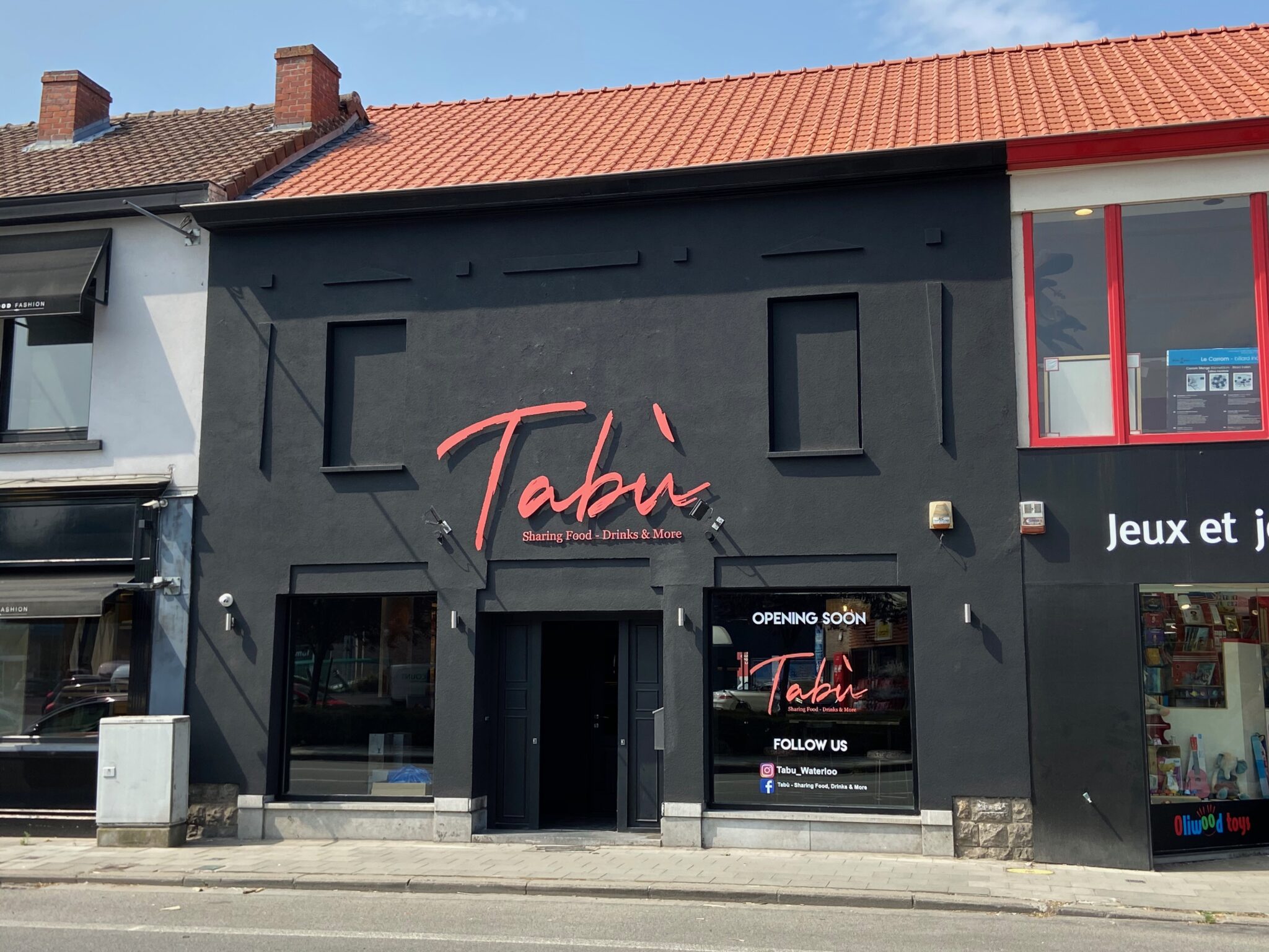 Restaurant TABU rénovation façade